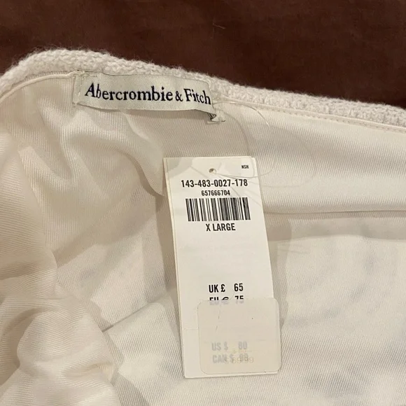 Abercrombie & Fitch Ivory Crochet Skirt - Picture 6 of 6